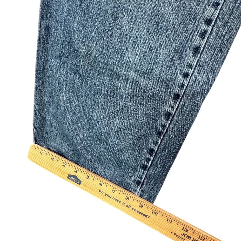 Y2K Levi's 569 Loose Straight Fit Mens 37x33 Jean Light Wash Distressed Baggy‎